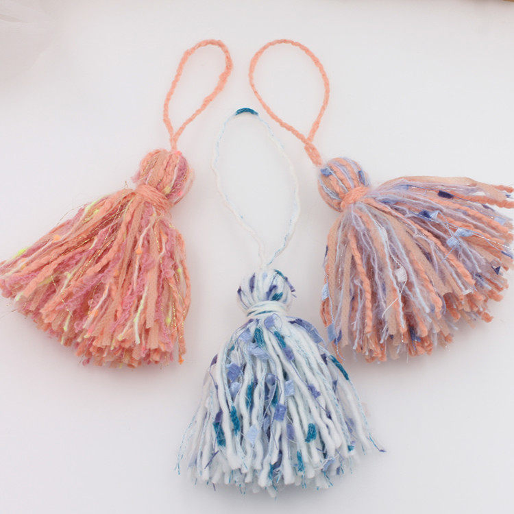 46#大号手账日本毛线流苏吊穗毛线挂件吊饰diy胸针配件包包钥匙扣,饰品/流行首饰/时尚饰品新,其他DIY饰品配件,淘宝优惠券,粉丝福利购,淘宝优惠卷