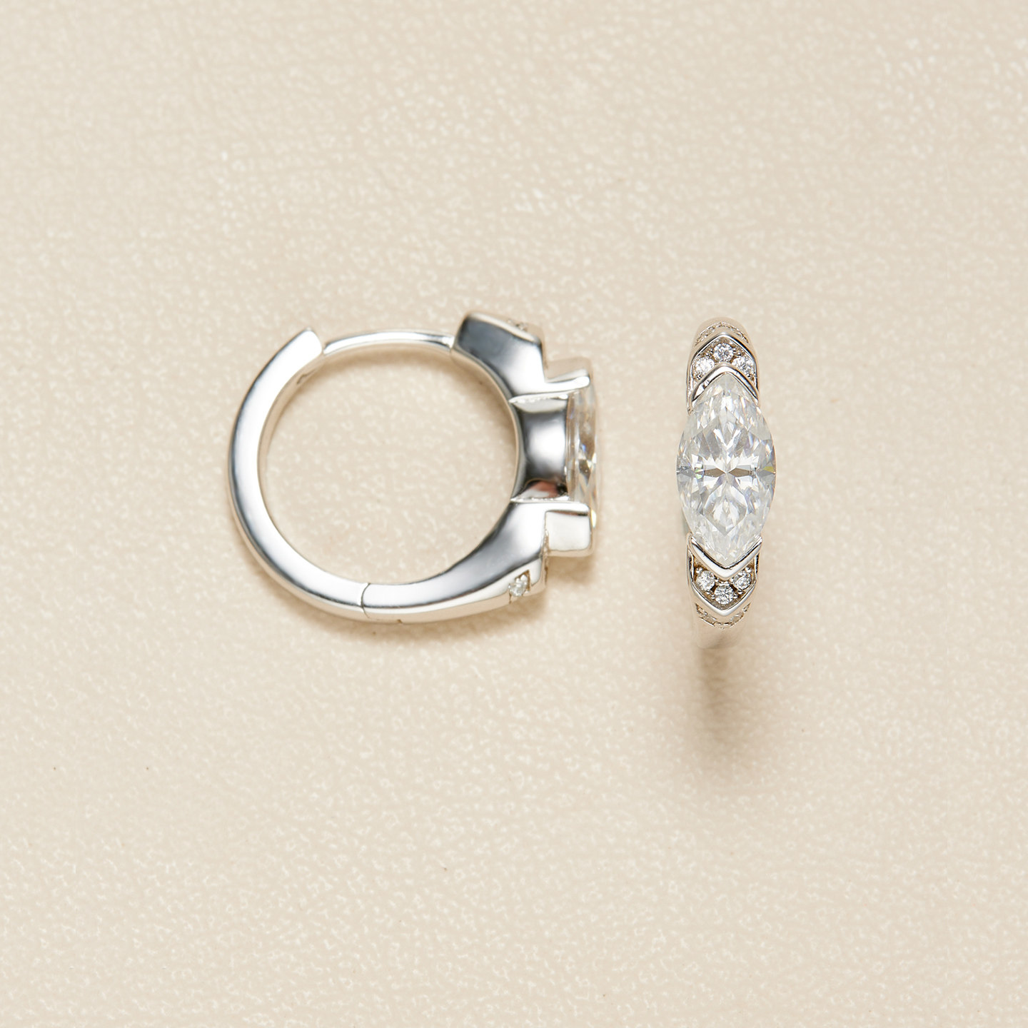 AHCHOO 静奢通勤1克拉马眼水滴莫桑石耳环简约高级感S925银耳扣女,饰品/流行首饰/时尚饰品新,银饰耳饰,淘宝优惠券,粉丝福利购,淘宝优惠卷