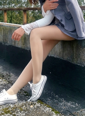 AOK工厂直供高性价比秋冬加绒打底袜双层光腿神器自然肉色连裤袜