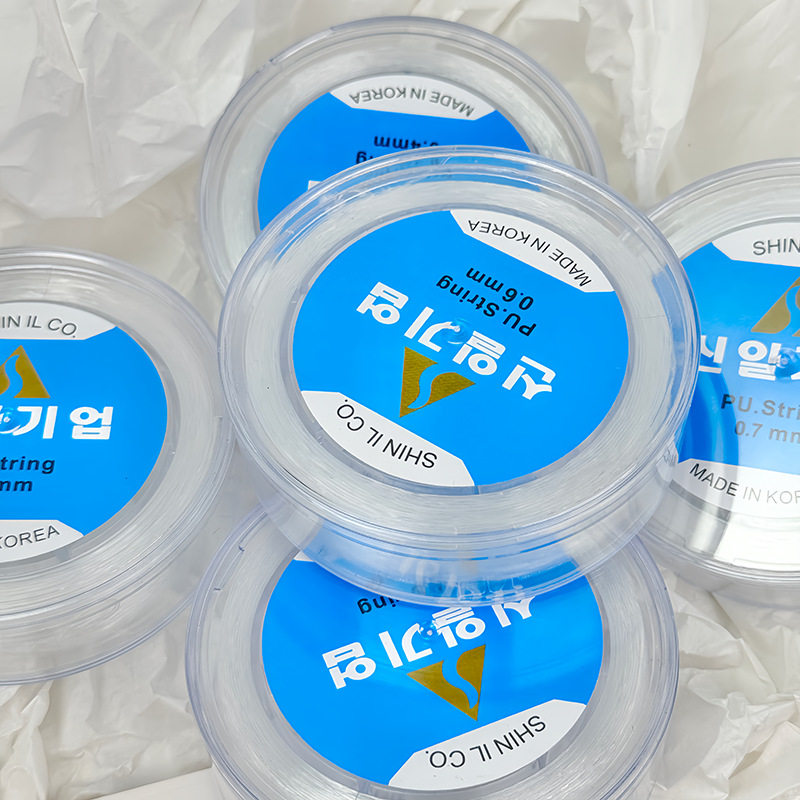 韩国进口弹力线手工DIY弹力绳水晶串珠收窜透明拉不断手链松紧线
