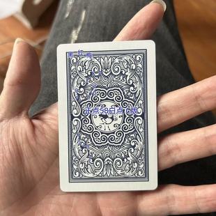 正点58 C版魔术扑克原厂白点背面认牌表演道具正品原厂送图解