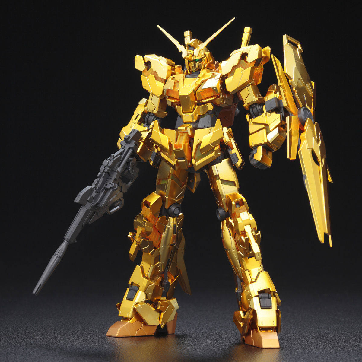 万代 高达基地限定 RG 1/144 RX-0 独角兽 金色电镀 独角兽 现货图片