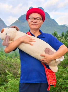 瑶生万物老实温柔抱枕 18味瑶草把一小片连南山野抱在怀里90cm