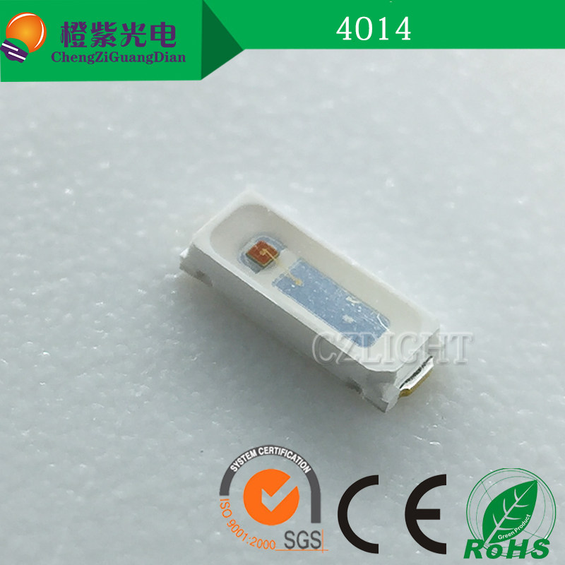 厂家直销 led贴片 4014红色 红灯 红光 高亮 发光二极管4014 smd