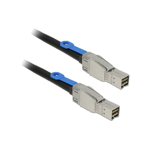 miniSAS HD SFF-8644转8644服务器磁盘阵列硬盘高速数据线 1米2米
