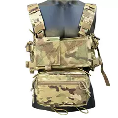 【Tr Tactical Commando】Mk3Mk4Ss Tactical Chest Rig Complete Set Eight-Piece High-End Edition with Bonus Built-In Quad Holster