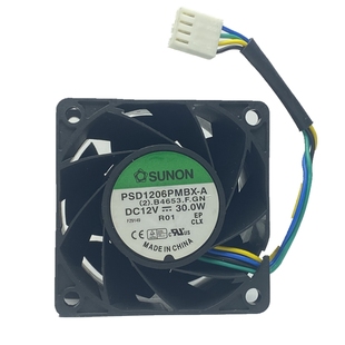 2.5A 建准 12V 风扇 6CM高转速服务器风扇 6038暴力摩托增压改装