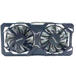 索泰GTX1060毁灭者散热器孔距5.8cm双风扇P106-100显卡散热器风扇