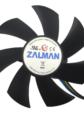 扎曼金麒麟银麒麟cpu风扇全新RDH9025B 12V双滚珠9cm散热静音风扇