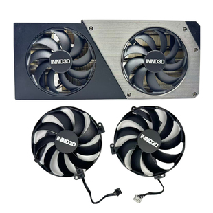 SUPER RTX4070ti TWIN 5铜管2风扇 原装 曜夜显卡散热器 映众