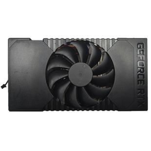 6G显卡散热器itx短卡孔距5.8 2060 7.4cm单风扇 惠普RTX 原装