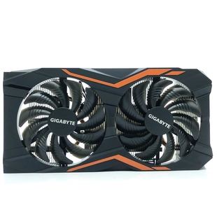 技嘉GTX1050ti散热片孔距4.3cm电脑台式 机双风扇1050显卡散热器