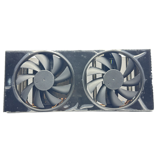 全新白牌5700XT显卡散热器4铜管孔距5.4适合公版 5700XT涡轮改装