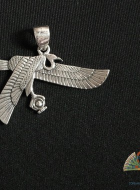 埃及进口吊坠手工银小动物