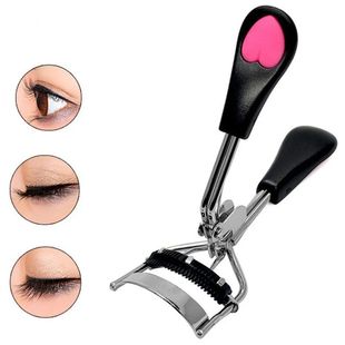 Eyelash False with Comb Black Aids Curling Curler