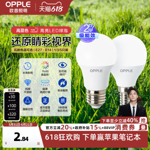 欧普节能商用大功率超亮led灯泡