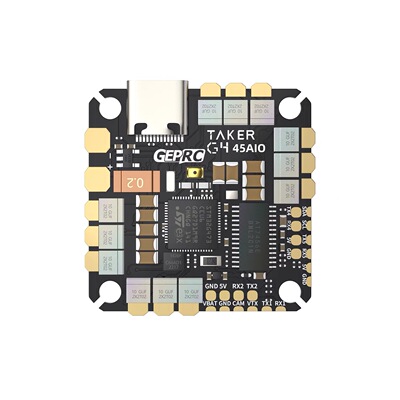 GEPRC格普 TAKER G4 45A 8Bit AIO 飞控 高性能主控穿越机FPV配件
