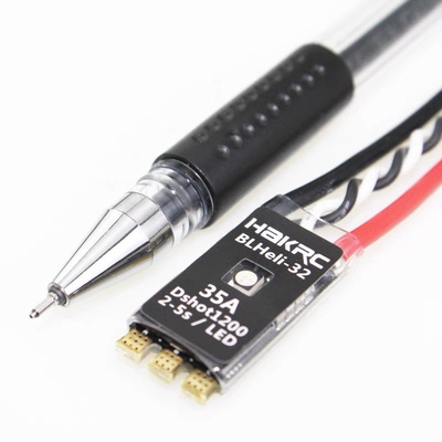 HAKRC 32位 电调BLHeli_32 35A 支持2-6S LED  3-5S电子调速器