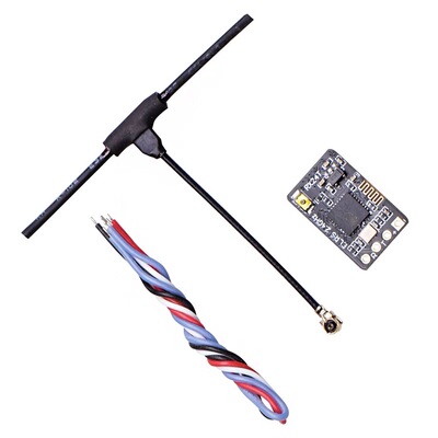 JHEMCU津航ELRS接收机2.4G高刷新率RX24T竞速花飞穿越机FPV小体积