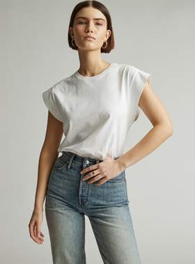 EVERLANE The Organic Cotton Muscle Tee 女士宽松t恤 纯棉 短袖