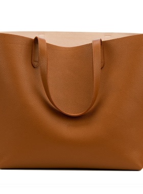现货 Cuyana Classic Structured Leather Tote 经典托特包