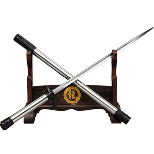 龙泉市祥云四菱锏鞭棍棒车载防护兵器藏剑防身武术兵器未开刃