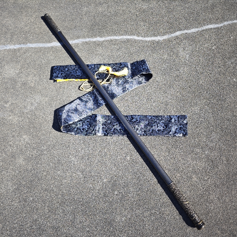 实心降龙伏魔棍棒金箍棒太极武术兵器影视道具摆件仿古十八般兵器