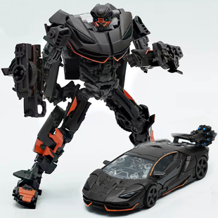 变形小比例机器人大黄蜂热破兰博基尼紧闭幻影钢索金刚男孩玩具车