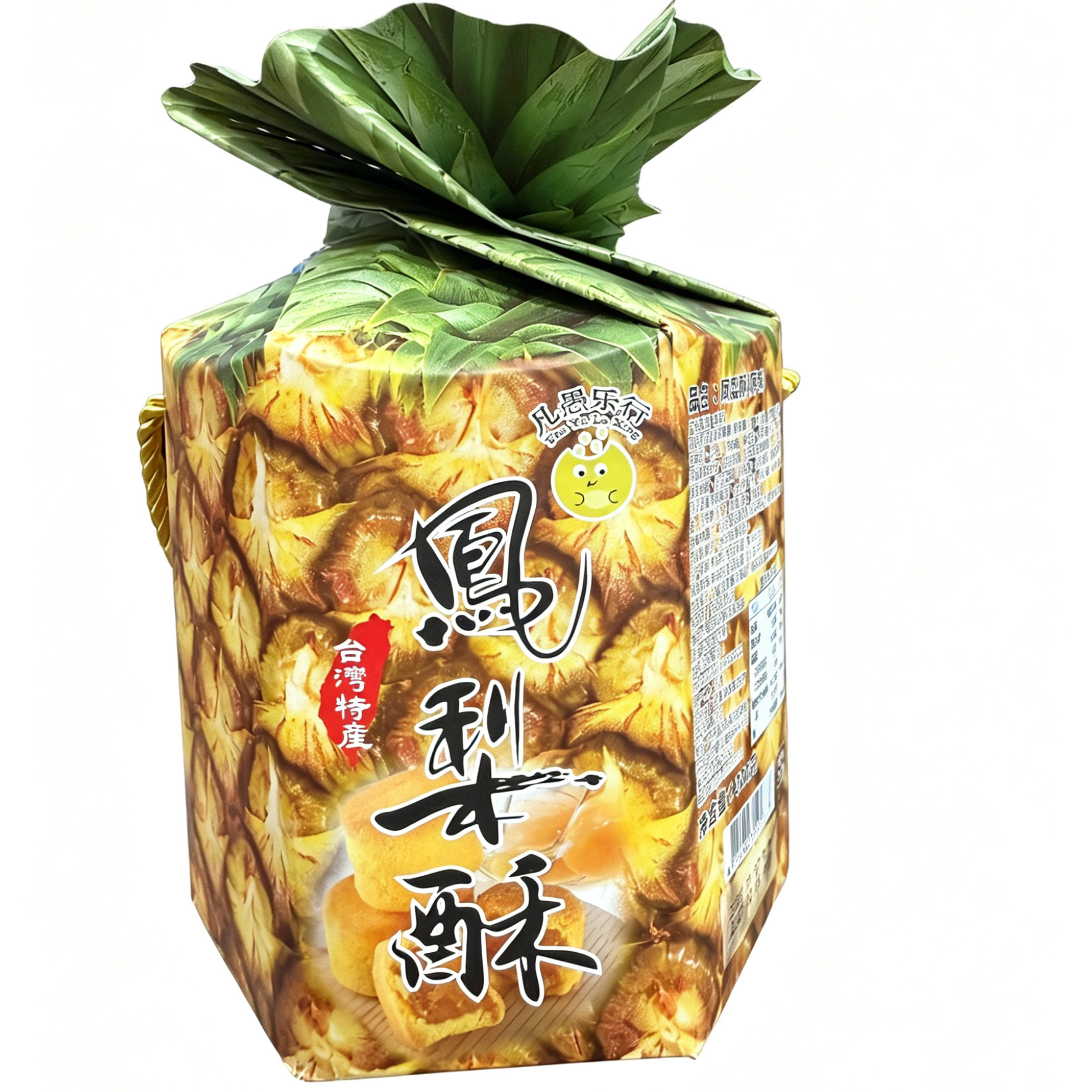 安心味觉一口凤梨酥300g盒装中国台湾产 独立小包装糕点 可手拎