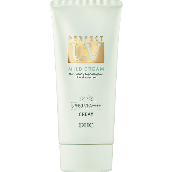 日本本土 DHC 温和UV温和防晒乳霜80G防晒霜SPF50+PA++++ 新品