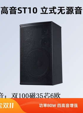 家庭KTVK歌房大功率无源音响十寸专业会议室教室展厅音箱