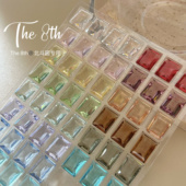 透底 The 8th 1：1还原华子大冰糖10X14mmK9美甲钻超闪长方直角