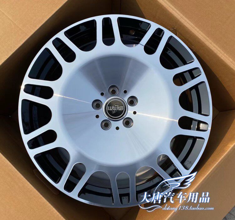 19 20寸适用奔驰巴博斯S600 S500 S350 E300 E260锻造大饼轮毂
