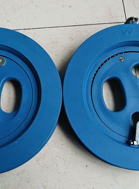 22cm蓝色钢珠风筝轮子 滚轮