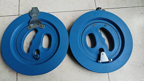 22cm蓝色钢珠风筝轮子 滚轮