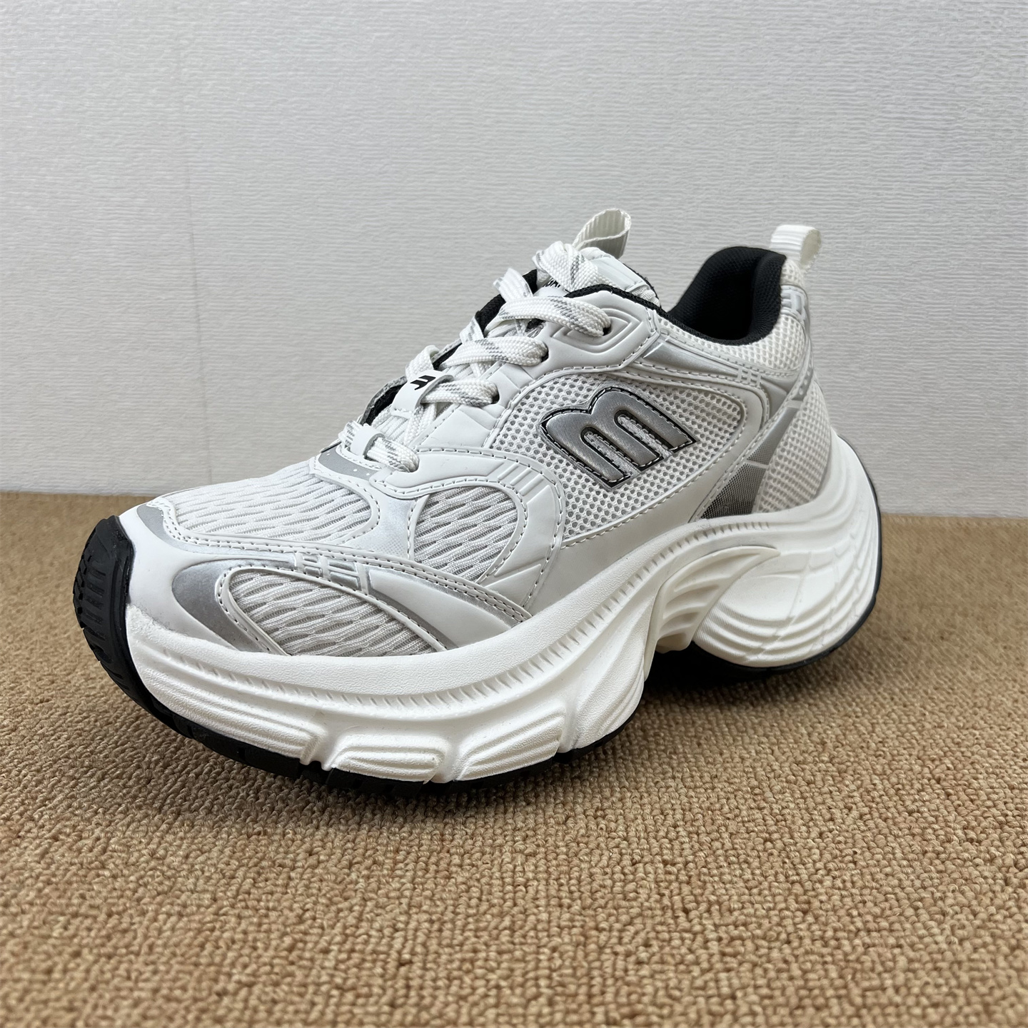 厚底老爹鞋百搭增高透气休闲鞋