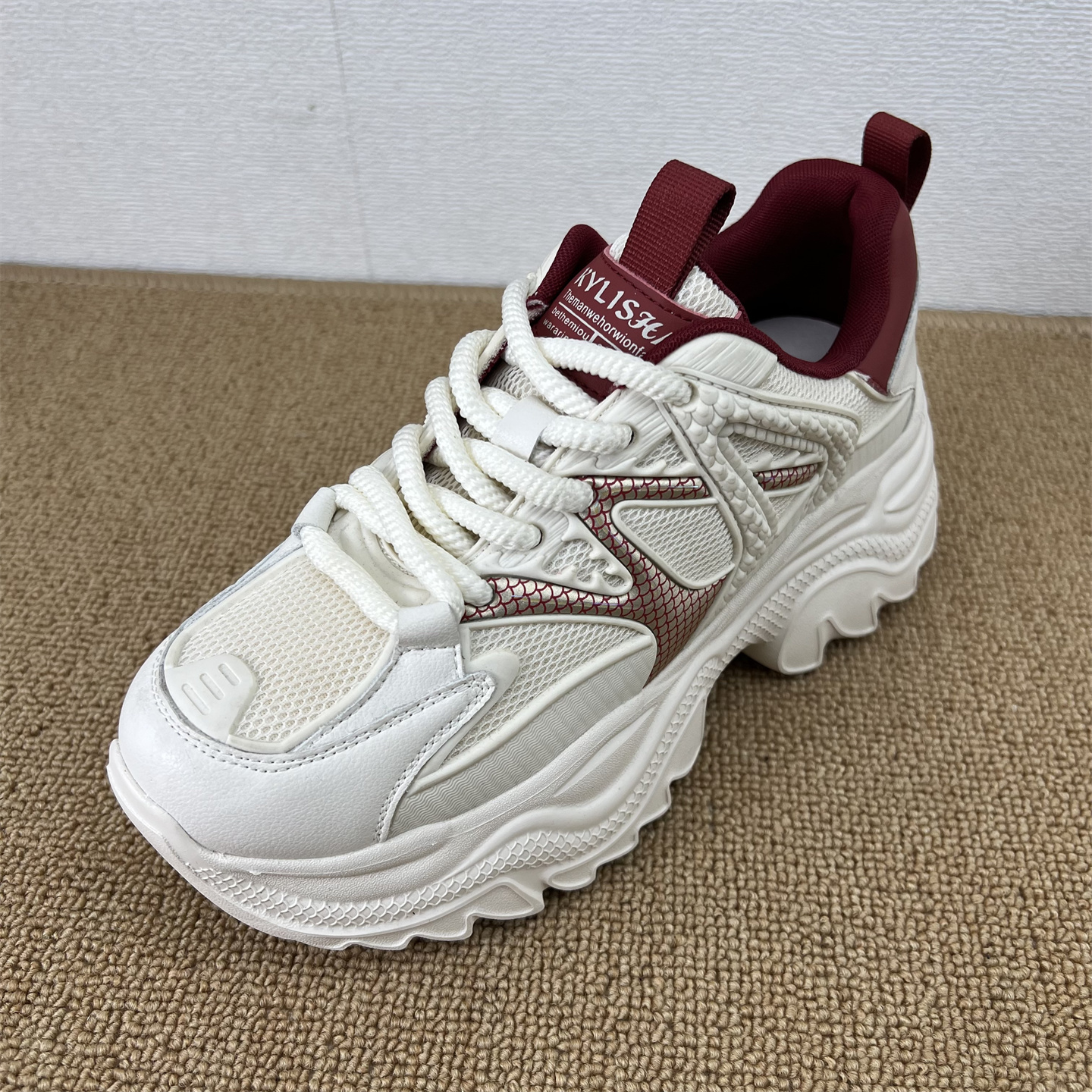 厚底老爹鞋女款百搭显瘦透气