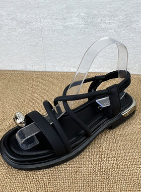 夏季休闲套趾厚底舒适休闲女凉鞋