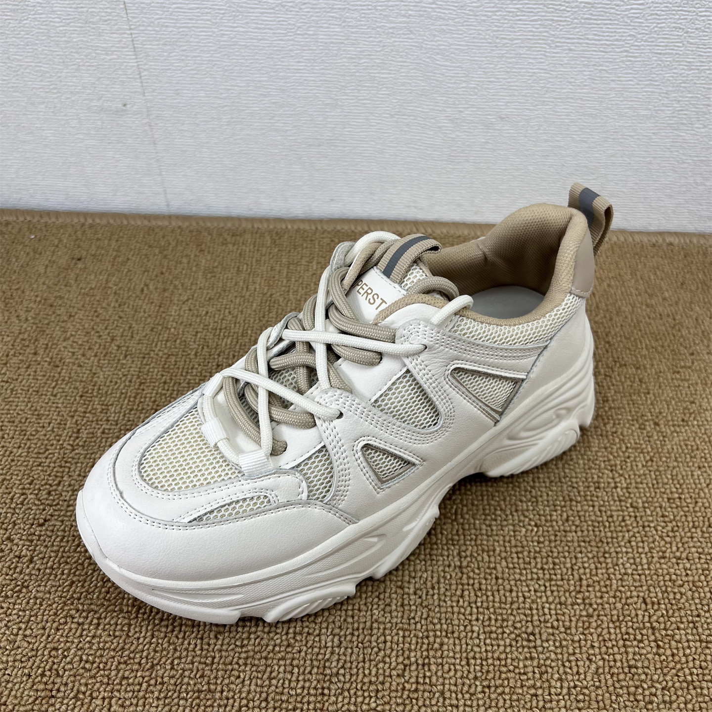 厚底老爹鞋女透气网面运动鞋百搭休闲鞋白色厚底鞋时尚百搭女鞋潮,女鞋,老爹鞋,淘宝优惠券,粉丝福利购,淘宝优惠卷