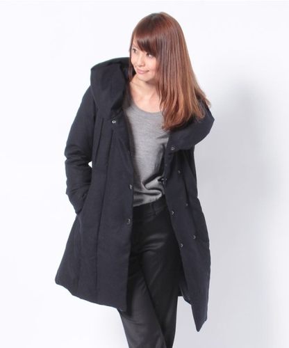 日本毛呢修身显瘦外套ins羽绒服