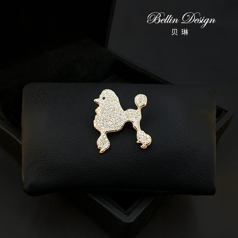 可爱日系卡通胸针高档女精致奢华气质胸花毛衣别针西装配饰品3915