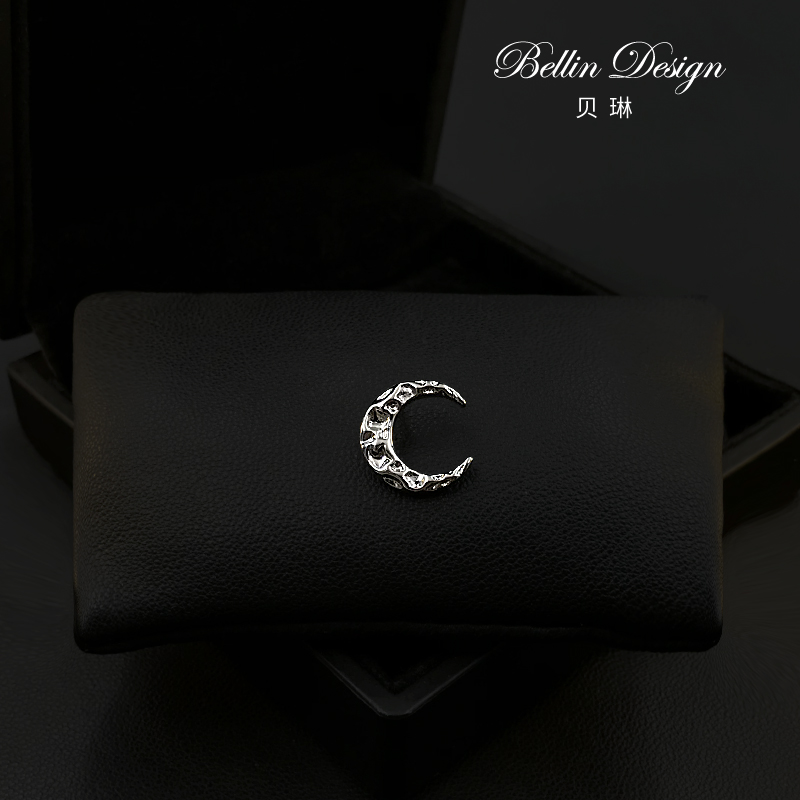 日月星辰设计感小胸针女领口防走光扣西服领针开衫固定装饰品5811