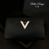 日韩胸针防走光小别针多用v领扣针固定衣服情侣高档胸花领针3328