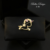 领针开衫 可爱萌趣 小马胸针马年胸花别针西装 配饰独角兽领针5686