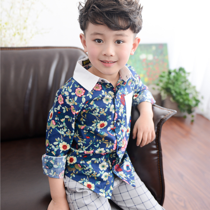 Chemise garcon à manche longue - Ref 2082550 Image 3