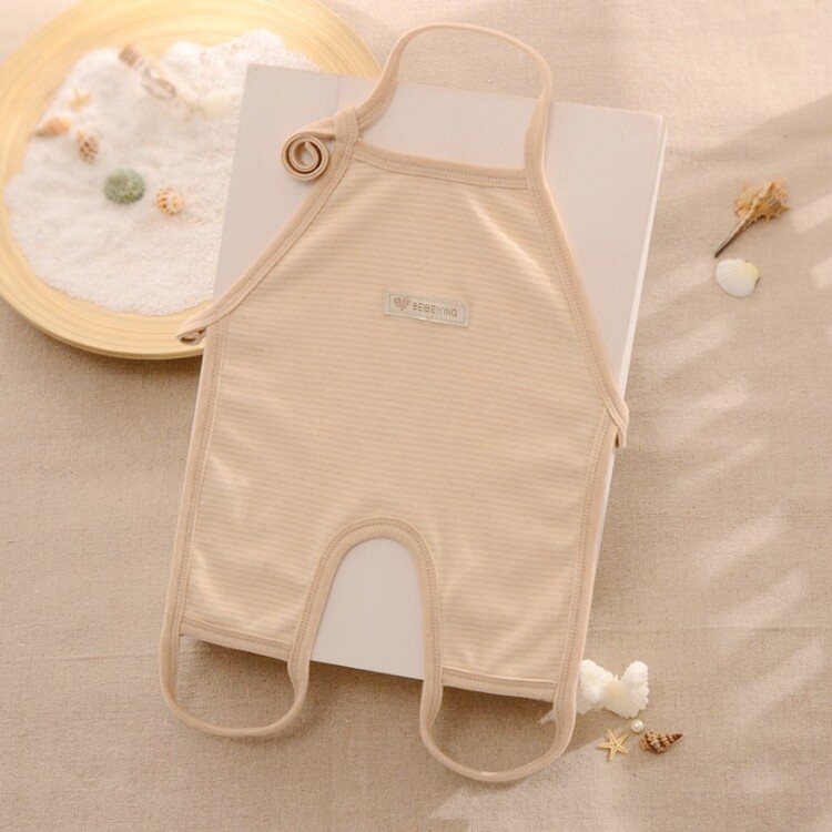 无荧光彩棉肚兜 夏季宝宝连脚肚兜 婴幼儿连腿肚兜 全棉护肚