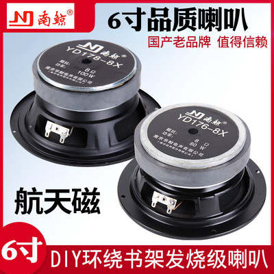 南鲸6寸黑霸大功率大磁钢DIY发烧