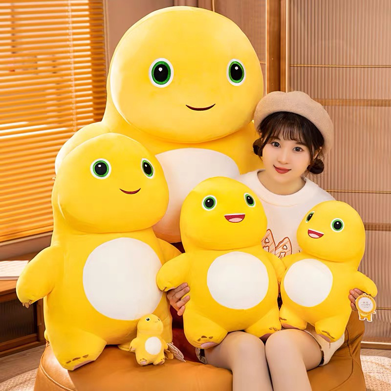 正版呆萌小奶龙公仔暴暴龙玩偶儿童布娃娃抱枕毛绒玩具送女友礼物