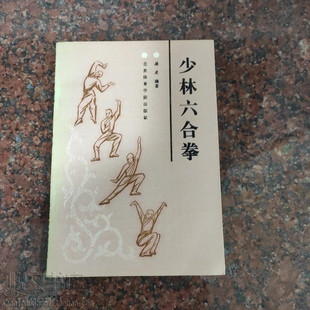 少林六合拳基本功练法套路动作图解武术功夫正版二手旧书籍