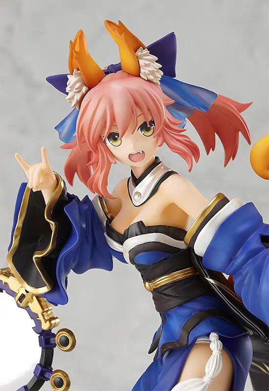 日版 Fate/EXTRA caster 玉藻前 兽耳 长筒袜 和服动漫 模型 手办